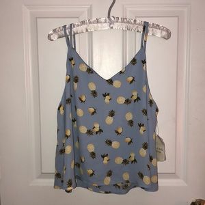 Lemon and pineapple tank 🍋🍍